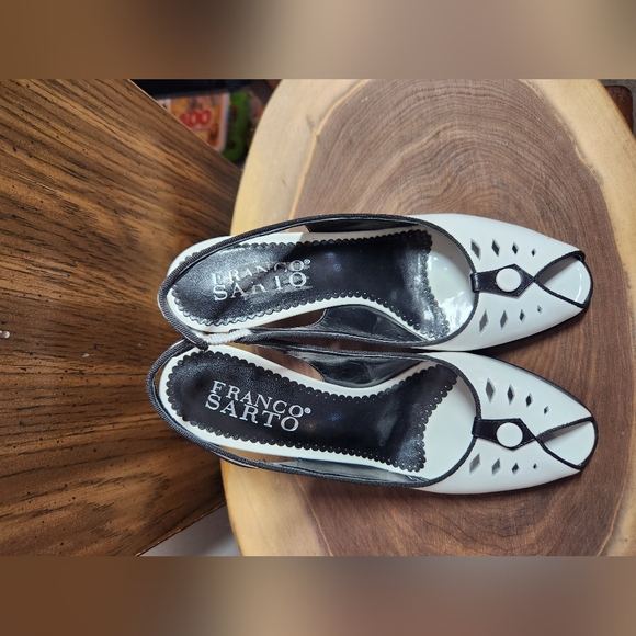 Franco Sarto open toe heels - Picture 3 of 7